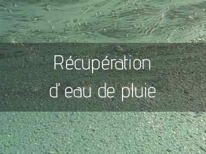Récupération Deau De Pluie Azur Fluides